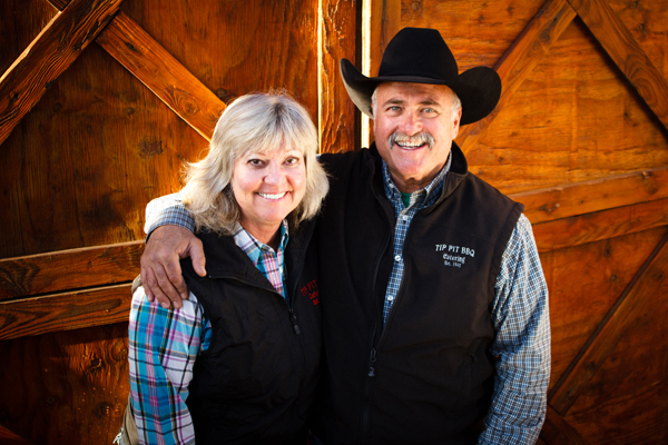 Tip Pit Owners, Bruce and Ronelle Nelson